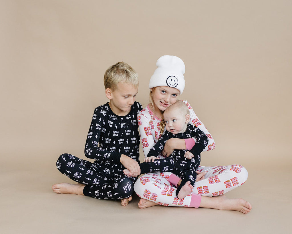 bamboo zip romper - little bro – Daffodilly