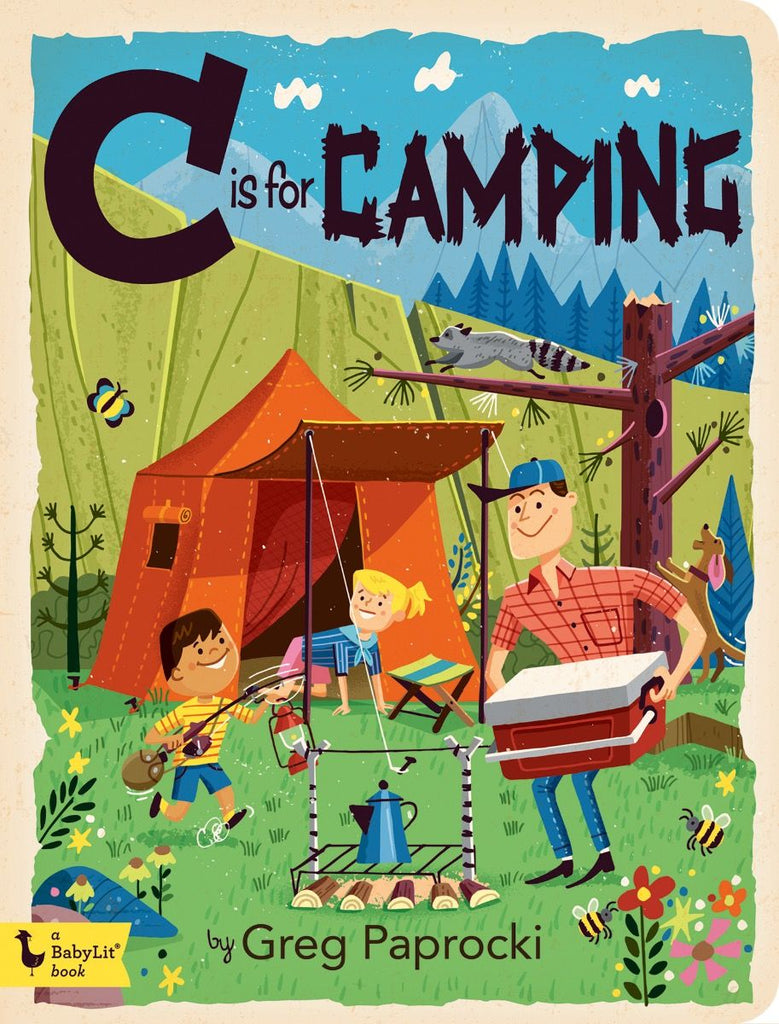 c is for camping - board book - Daffodilly