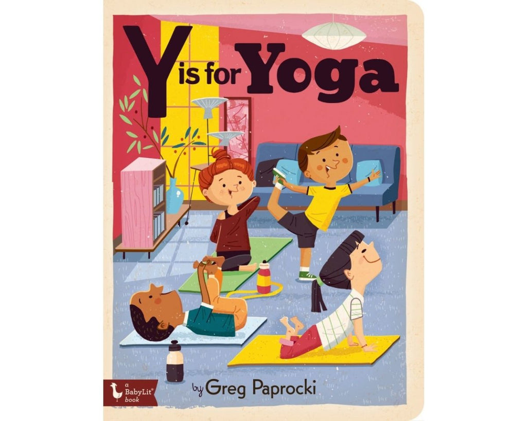 y is for yoga board book - Daffodilly